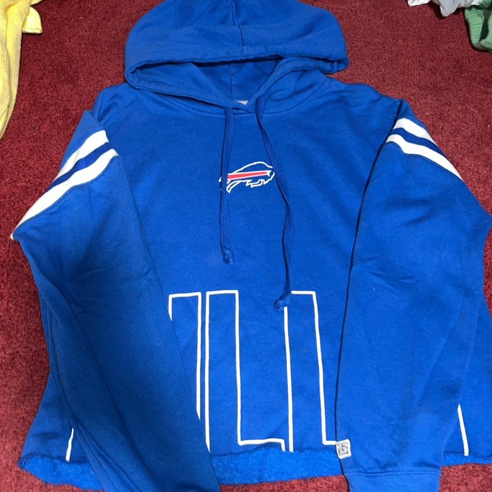 Tailgate Buffalo Bills Blue NFL Team Hoodie